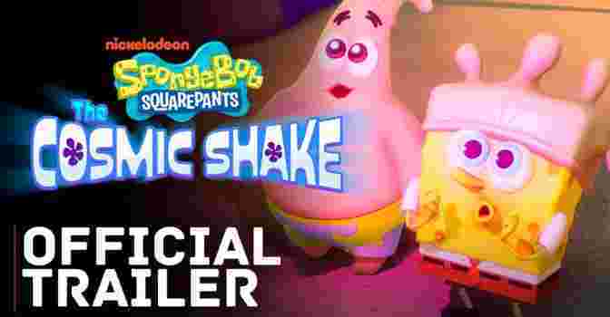 Трейлер SpongeBob SquarePants: The Cosmic Shake