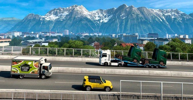 Вышло бета-обновление 1.44 для игры Euro Truck Simulator 2