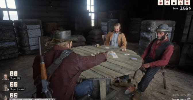Где играть в азартные игры в Red Dead Redemption 2