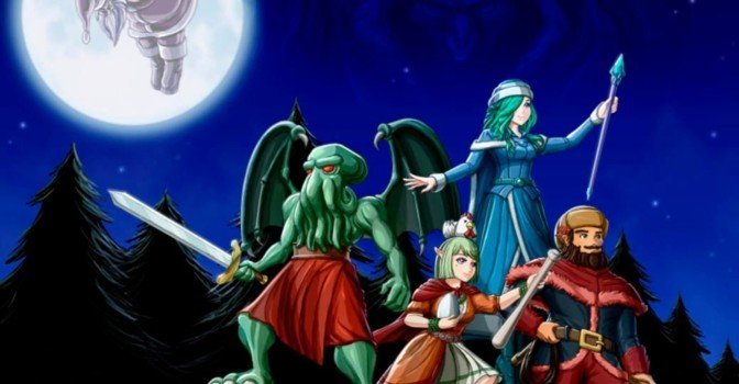 Вышла комедийная jRPG Cthulhu Saves Christmas