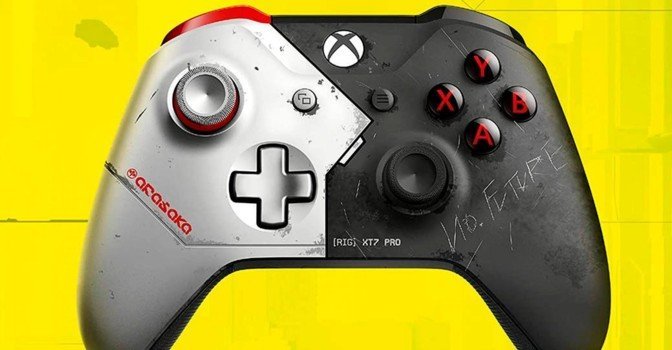 Утечка: выйдет геймпад Xbox в стиле Cyberpunk 2077