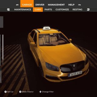 Скриншот Taxi Life: A City Driving Simulator