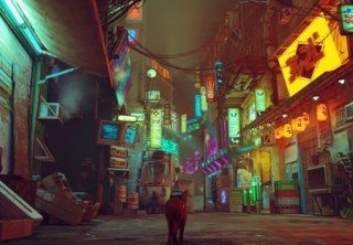 Обзор Stray — лапки-царапки и таинственный город будущего