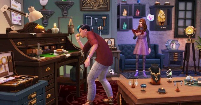В феврале для The Sims 4 выпустят каталог «Сияние самоцветов»