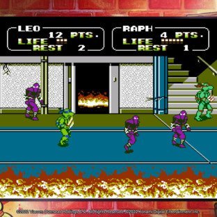 Скриншот Teenage Mutant Ninja Turtles: The Cowabunga Collection