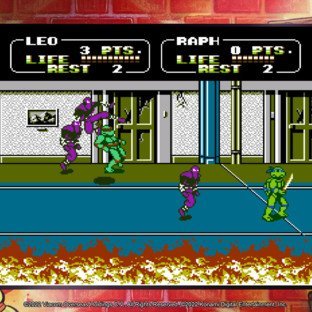 Скриншот Teenage Mutant Ninja Turtles: The Cowabunga Collection