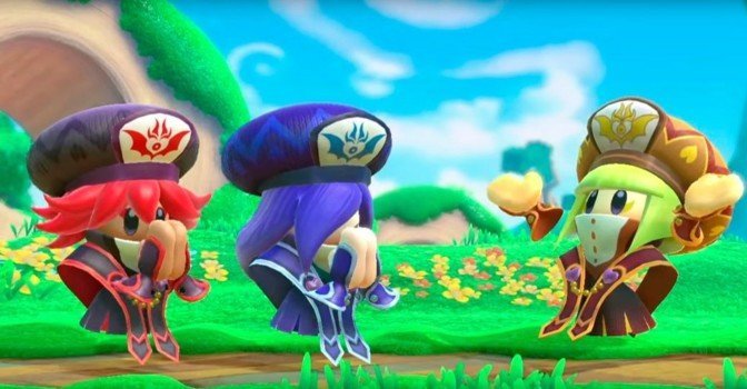 Сестры-волшебницы принесут магию в Kirby Star Allies
