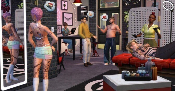 Коды (читы) на очки перков для малого бизнеса в Sims 4