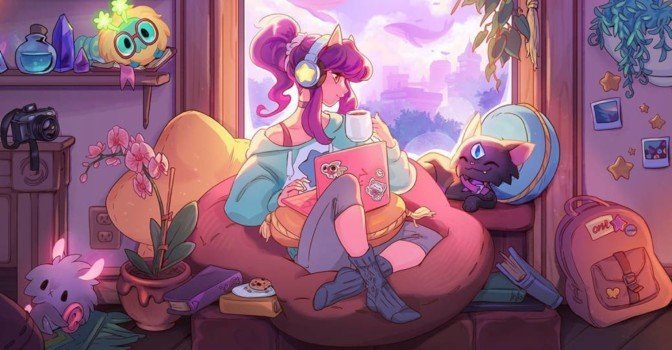 Вышел Spirit City: Lofi Sessions – симулятор лоу-фай релаксации