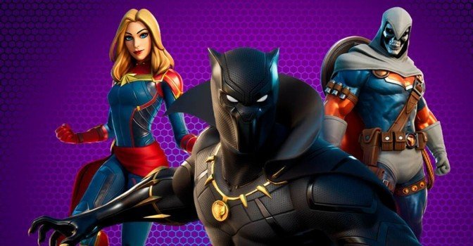 В Fortnite добавили Таскмастера, Капитана Марвел и Чёрную Пантеру