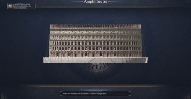 Как построить амфитеатр в Анно 117 Пакс Романа