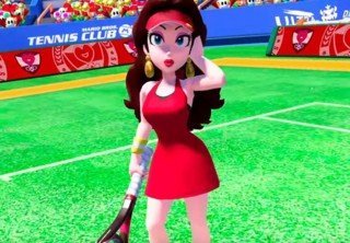 Паулина решила заглянуть в Mario Tennis Aces
