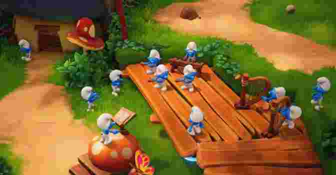 Бесплатную демоверсию игры The Smurfs – Dreams уже можно скачать