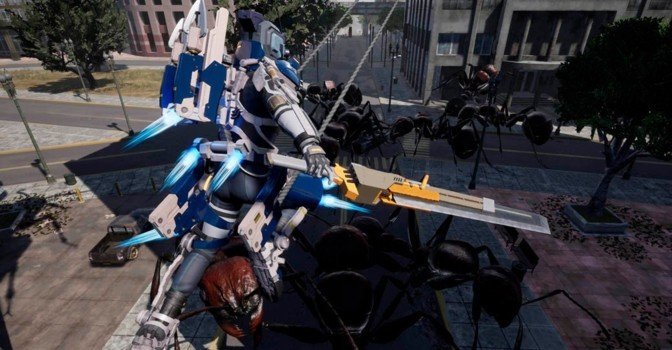 15 октября Earth Defense Force: Iron Rain выйдет в Steam