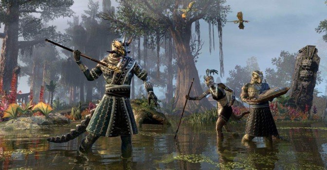 Аргонианцы из TESO готовы встречать гостей