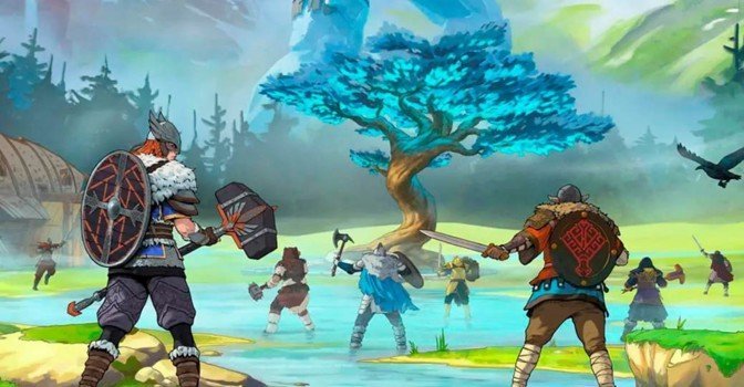 Сегодня выйдет кооперативная игра про викингов Tribes of Midgard