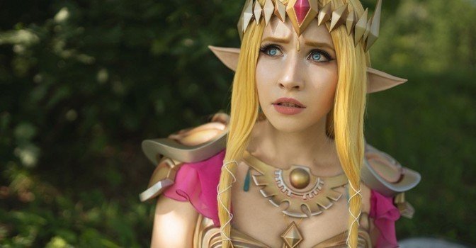 Правильный косплей на Принцессу Зельду из The Legend of Zelda