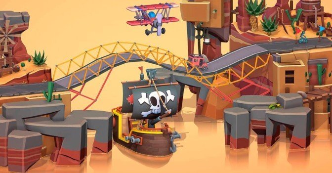 Poly Bridge 3 – на ПК состоялся выход симулятора мостостроения