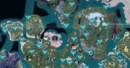 Интерактивная карта Palworld: биомы, регионы и башни