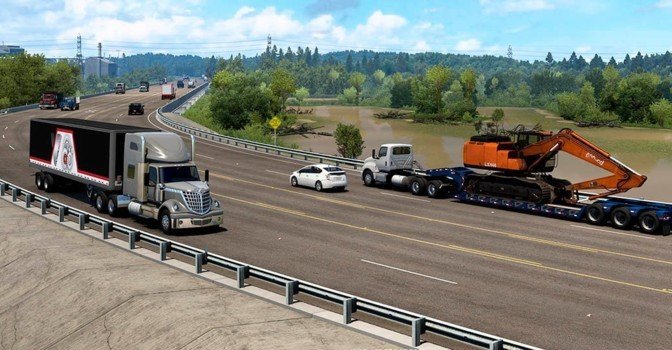 American Truck Simulator – обновление 1.48 заметно расширит Техас