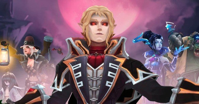 Герои из Battlerite собираются отпраздновать Хэллоуин
