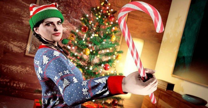 В GTA Online можно бесплатно раздобыть карамельную трость