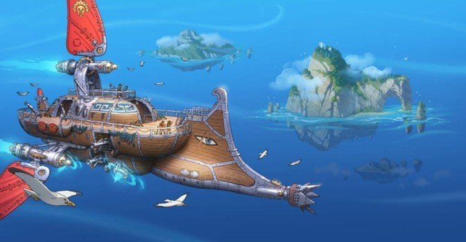 Анонсирована Echoes of Elysium – RPG-выживач про летающие корабли