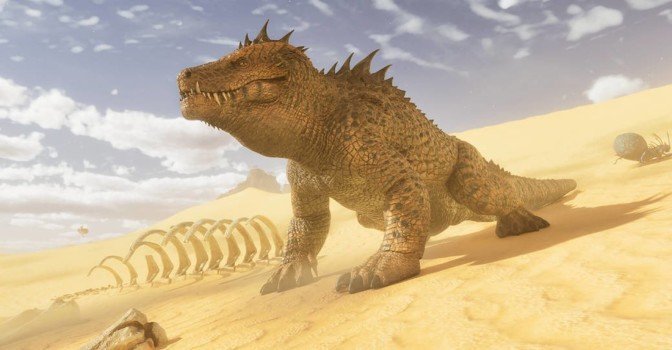 Для ARK: Survival Ascended вышло бесплатное DLC «Выжженная земля»