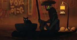 Игра про кота в кибергороде стала самой ожидаемой в Steam