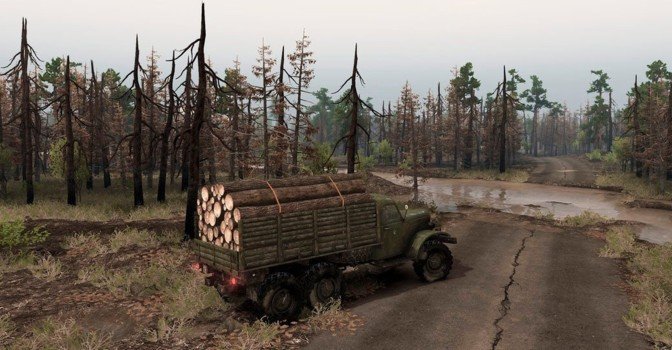 Вышел геймплейный ролик дополнения Chernobyl для Spintires