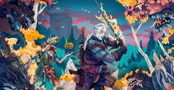 В Fortnite через боевой пропуск можно открыть Геральта из Ривии