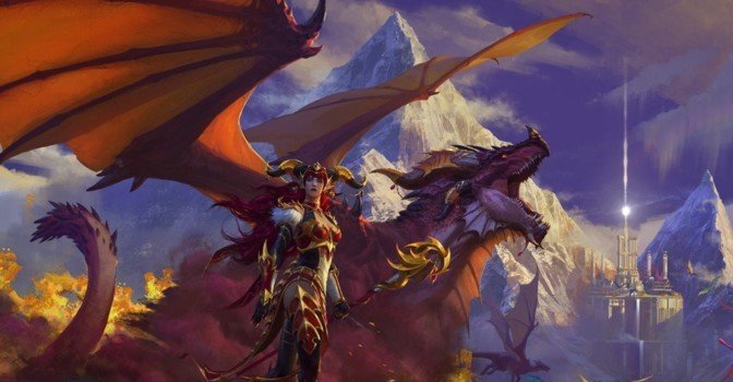 Скоро начнется альфа World of Warcraft: Dragonflight