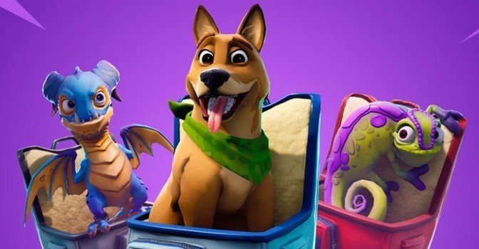 В Fortnite появились питомцы