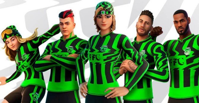 Академия футбола Fortnite приготовила для нас особое граффити