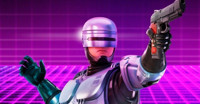 Разработчики Королевской битвы Fortnite добавили в игру Робокопа