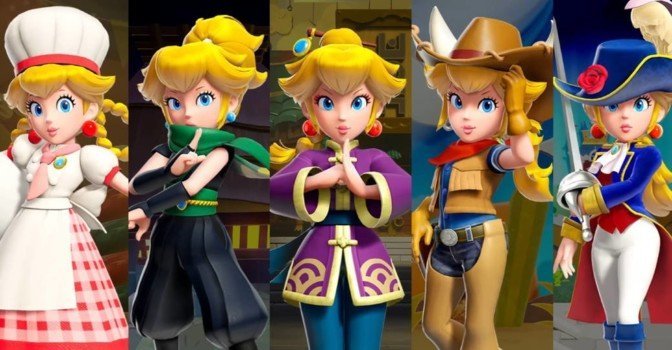 В трейлере Princess Peach: Showtime! представили трансформации