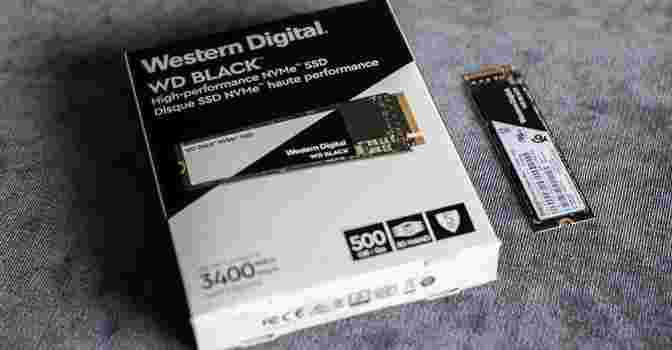 Черный господин от WD Black NVMe SSD (2018)