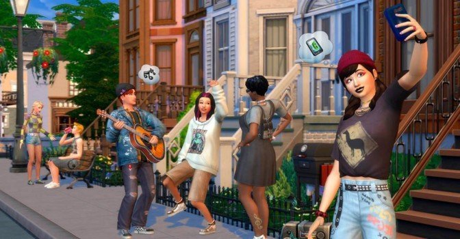 The Sims 4 получит комплекты, посвященные гранжу и книгам