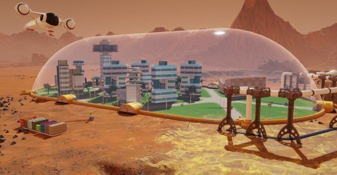 В Surviving Mars появится терраформинг