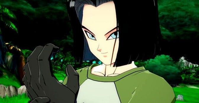 Андроид 17 ушел в Dragon Ball FighterZ