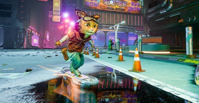 Экшн про кота на ховерборде Gori: Cuddly Carnage выйдет в августе