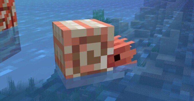 Как найти и приручить Наутилуса в Майнкрафт