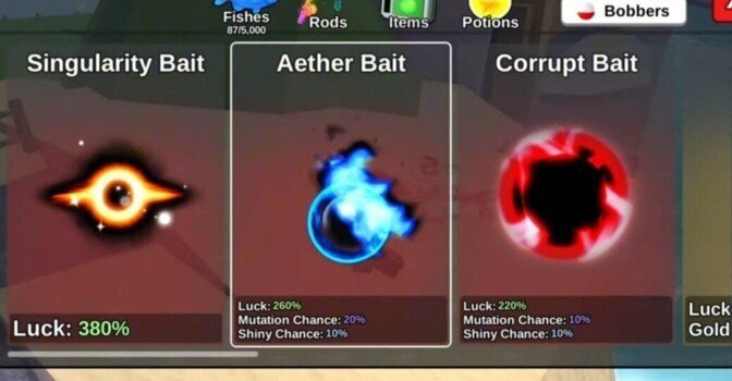 Все приманки в Лови это: сколько стоят, как получить