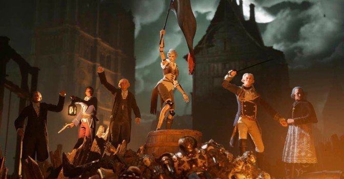 Вышел соуслайк про Французскую революцию и роботов Steelrising