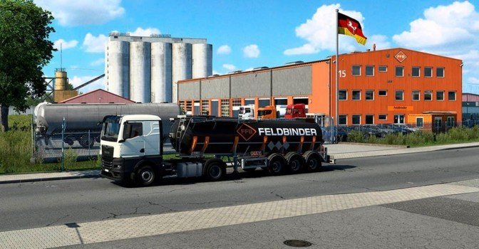 Euro Truck Simulator 2 – патч 1.48 изменил города в Германии