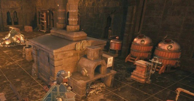 Как построить печь в LotR: Return To Moria