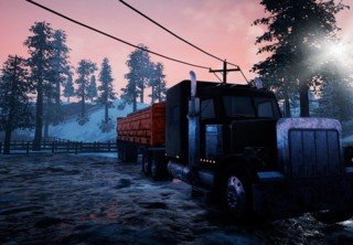 Вышел трейлер симулятора дальнобойщика Alaskan Truck Simulator