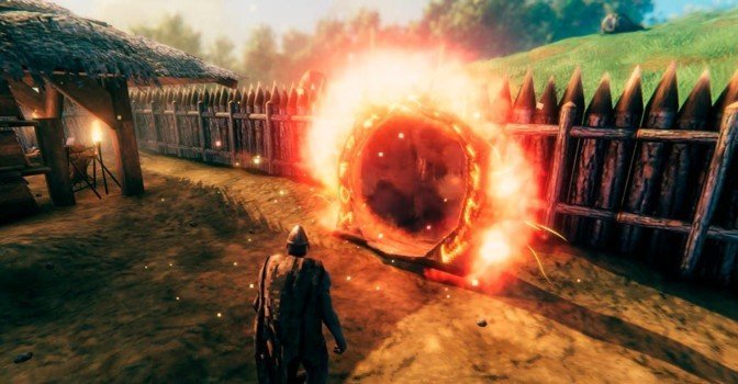Команда Valheim может вновь изменить механику работы порталов