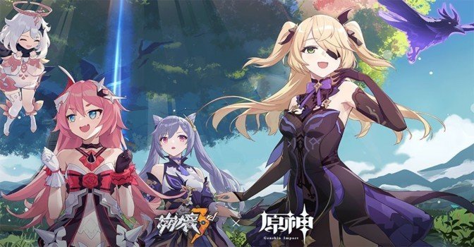 Герои Genshin Impact заглянут в Honkai Impact 3rd
