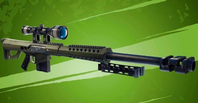 Патч 20.10 переработал тяжёлую снайперскую винтовку в Fortnite